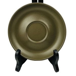 Vintage Denby Camelot Dark‎ Green Saucer Replacement Only England 5.5" Stoneware